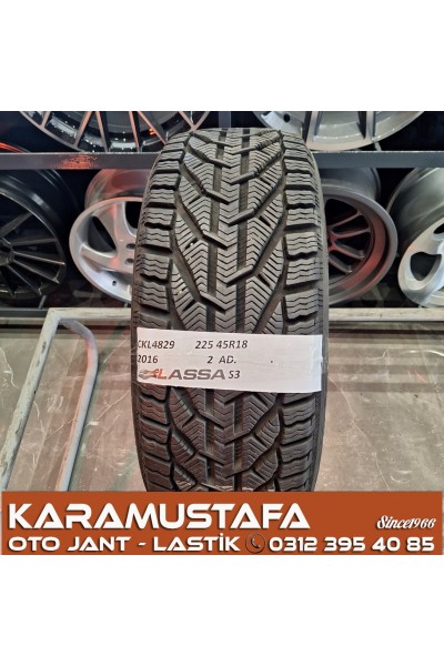 225 45 R 18 KORMORAN SNOW 100W * 2022 * 1 ADET * CKL4834