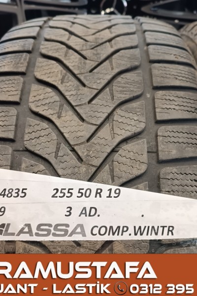 255 50 R 19 LASSA  COMPETUS 107H * 2019 * 3 ADET * CKL4835