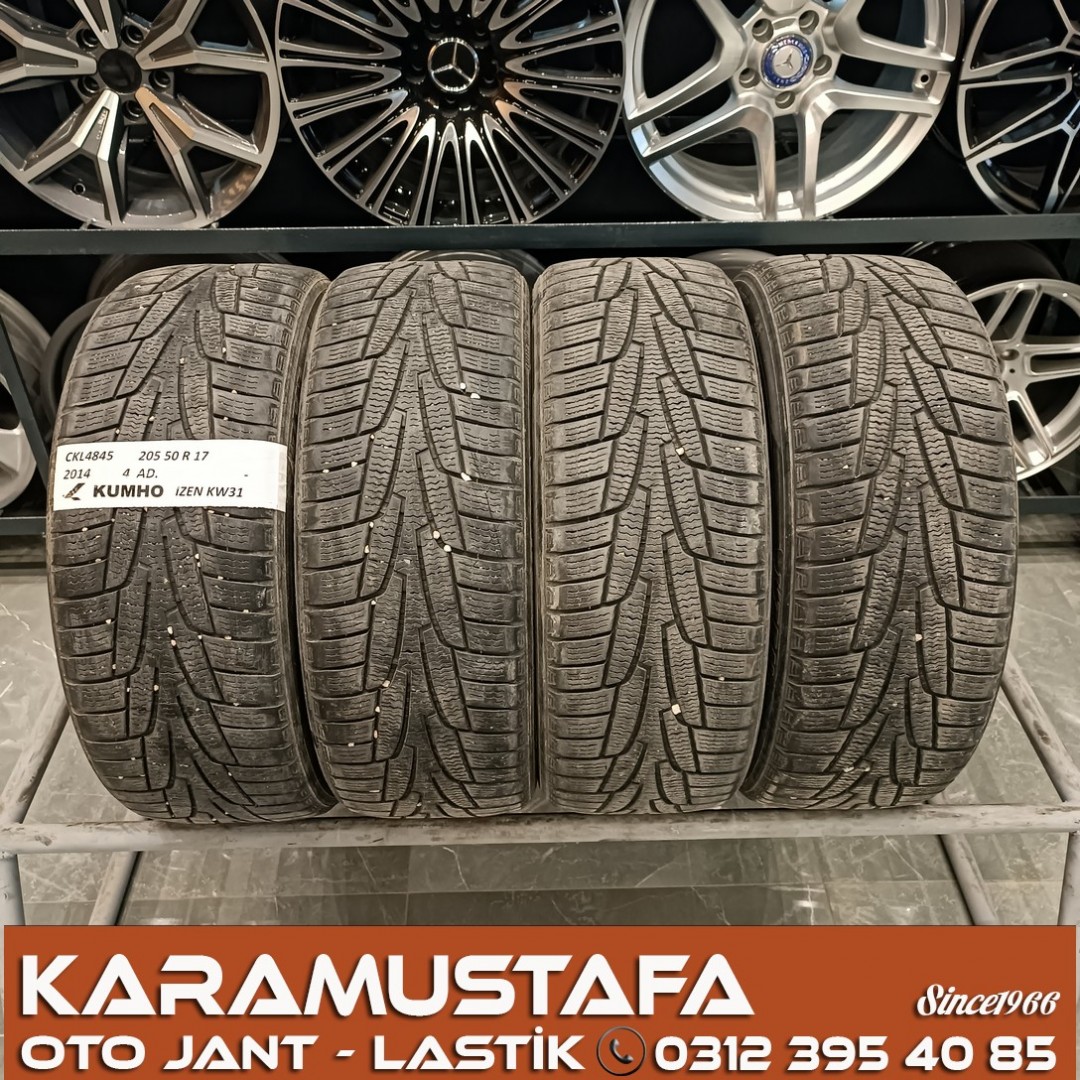 205 50 R 17 KUMHO KW31 93R * 2014 * 1 ADET * CKL4845