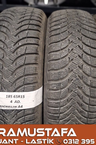 185 65 R 15 MICHELIN ALPIN A4 88T * 2016 * 4 ADET * CKL4852
