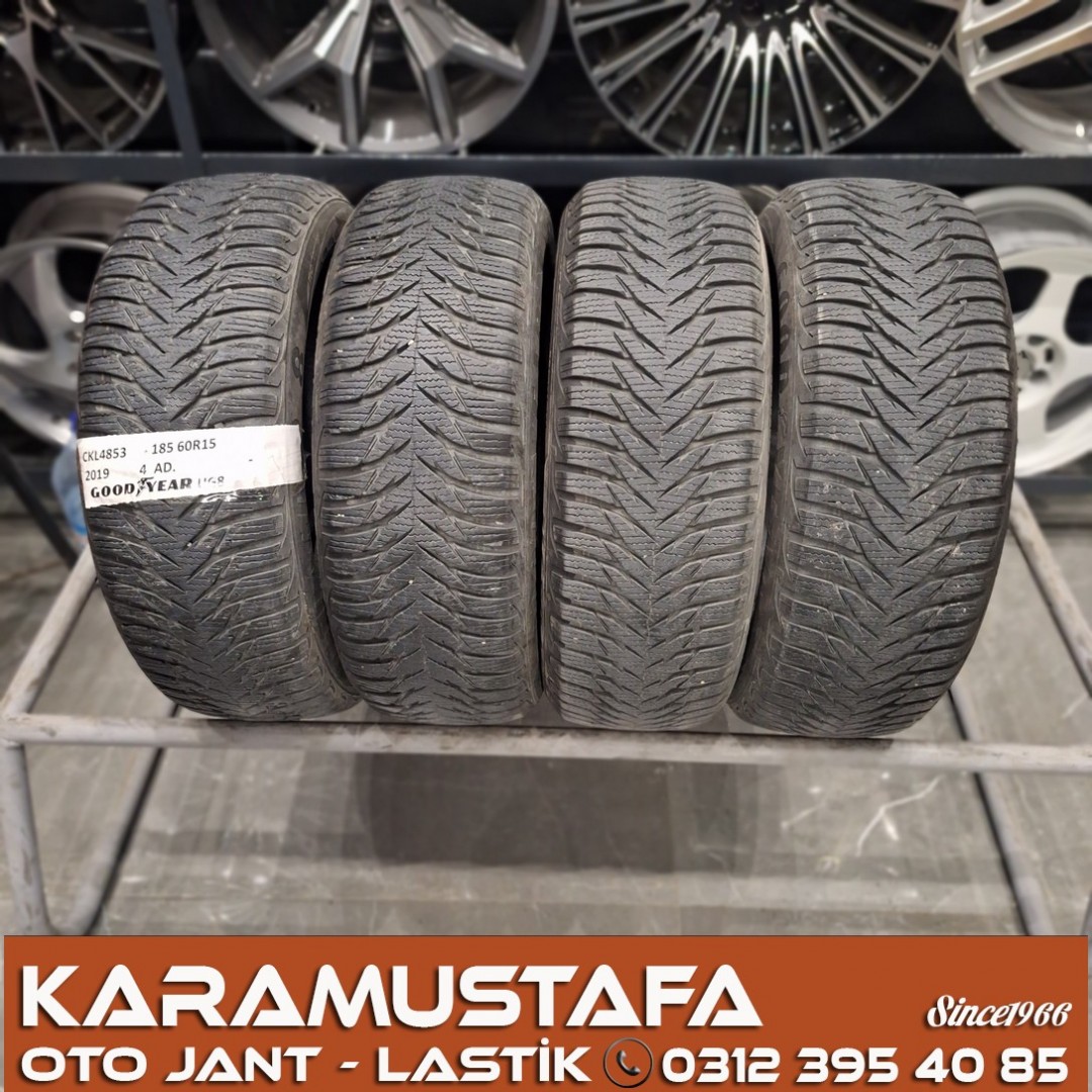 185 60 R 15 GOODYEAR UG8 84T * 2019 * 4 ADET * CKL4853