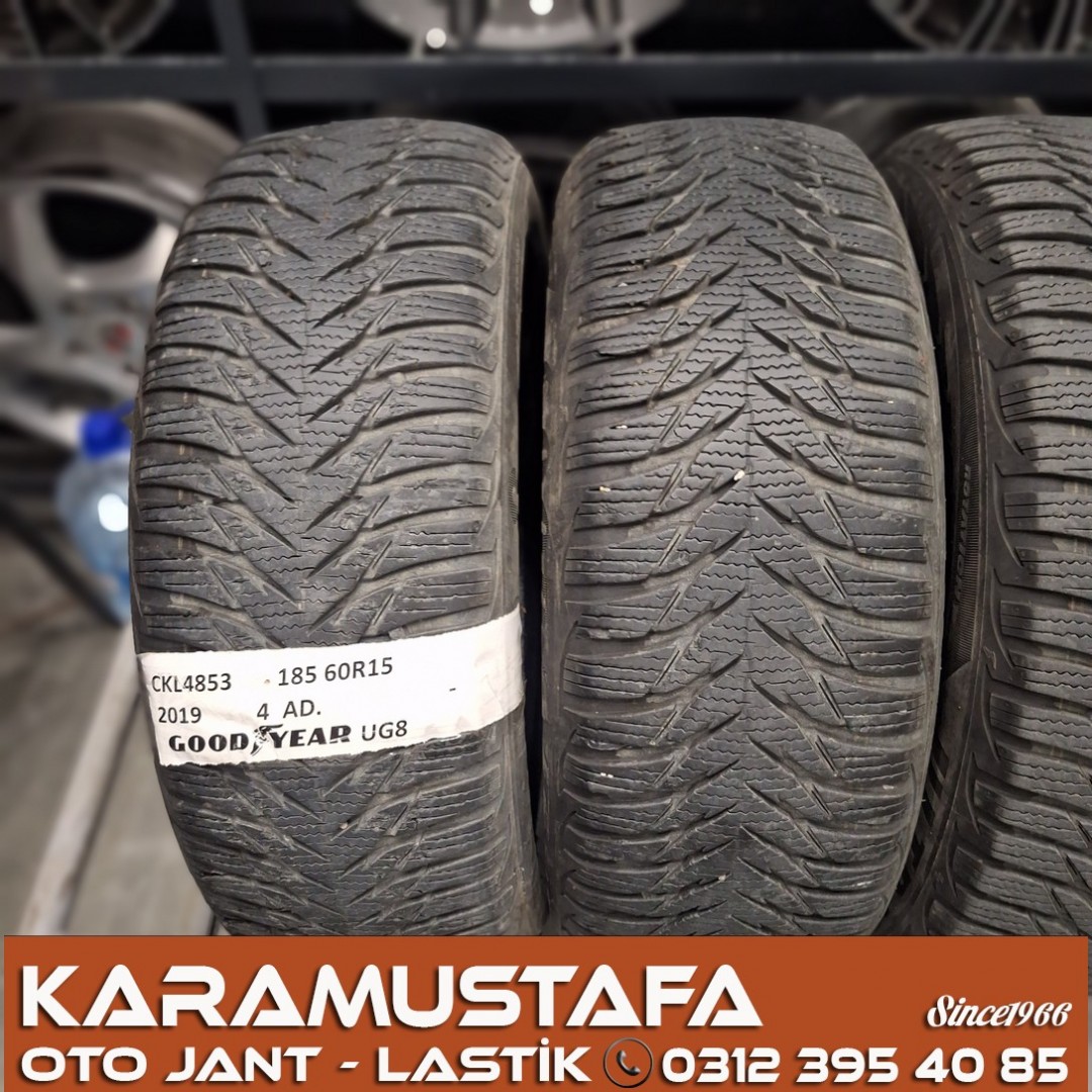 185 60 R 15 GOODYEAR UG8 84T * 2019 * 4 ADET * CKL4853