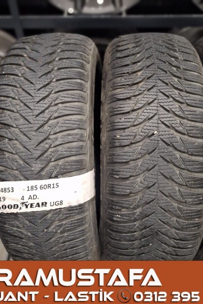 185 60 R 15 GOODYEAR UG8 84T * 2019 * 4 ADET * CKL4853
