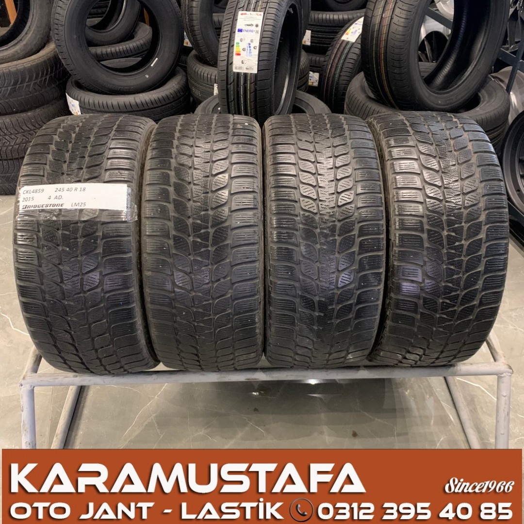245 40 R 18 BRIDGESTONE LM25 97V * 2015 * 4 ADET * CKL4859