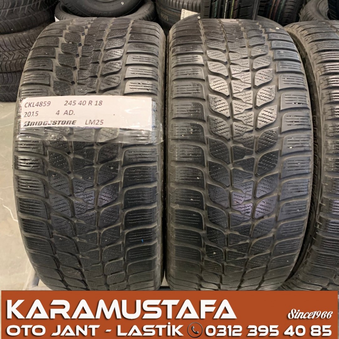 245 40 R 18 BRIDGESTONE LM25 97V * 2015 * 4 ADET * CKL4859