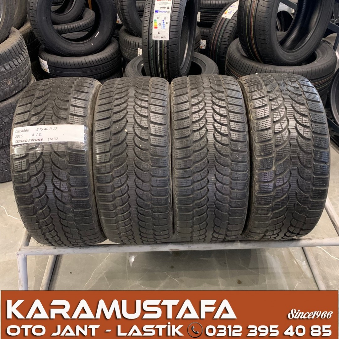 245 40 R 17 BRIDGESTONE LM32 95V * 2015 * 4 ADET * CKL4860