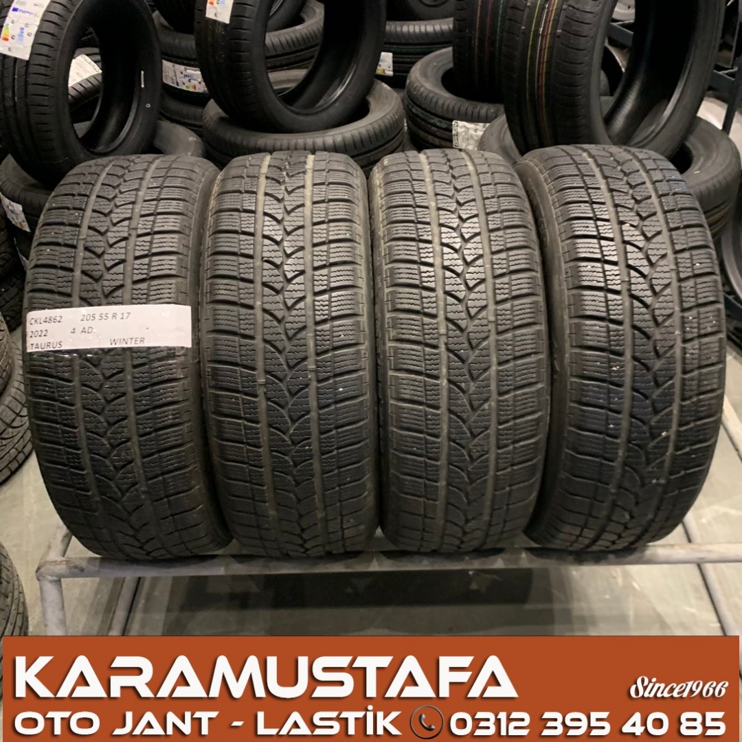 205 55 R 17 TAURUS WINTER 95V * 2022 * 4 ADET * CKL4862