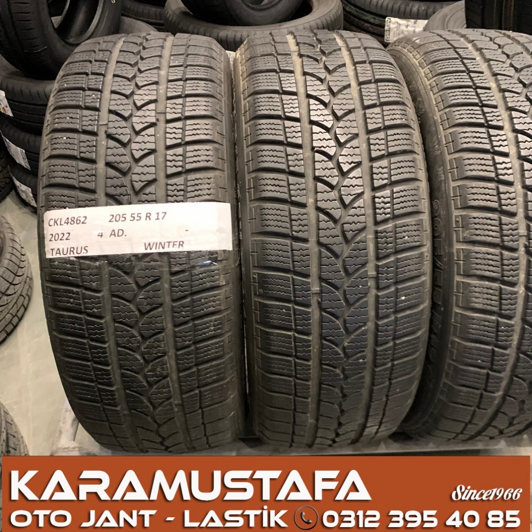 205 55 R 17 TAURUS WINTER 95V * 2022 * 4 ADET * CKL4862