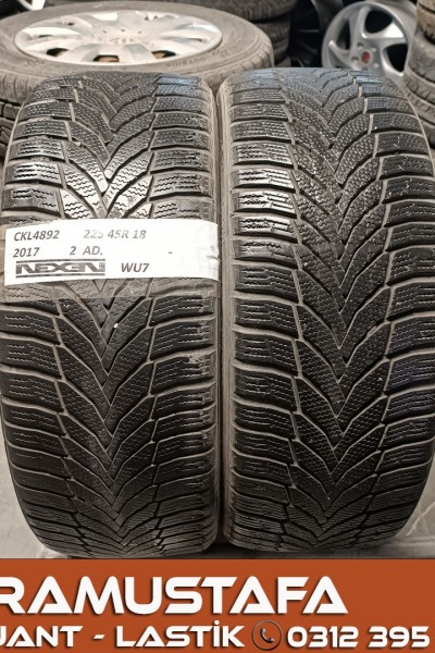 225 45 R 18 NEXEN WU7 95V * 2017 * 2 ADET * CKL4892