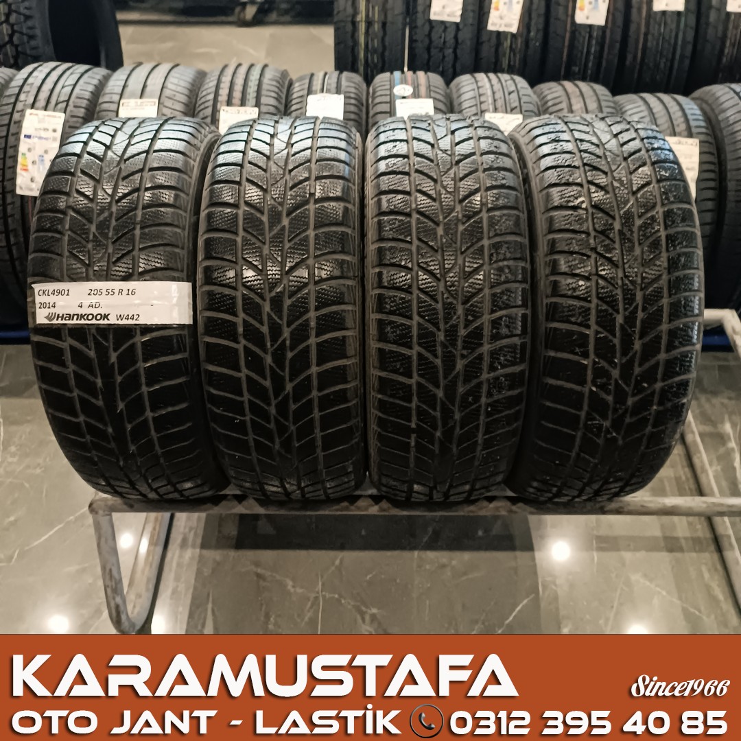 205 55 R 16 HANKOOK W442 91T * 2014 * 4 ADET * CKL4901