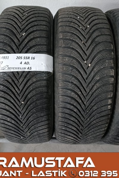 205 55 R 16 MICHELIN ALPIN5 91T * 2017 * 4 ADET * CKL4931