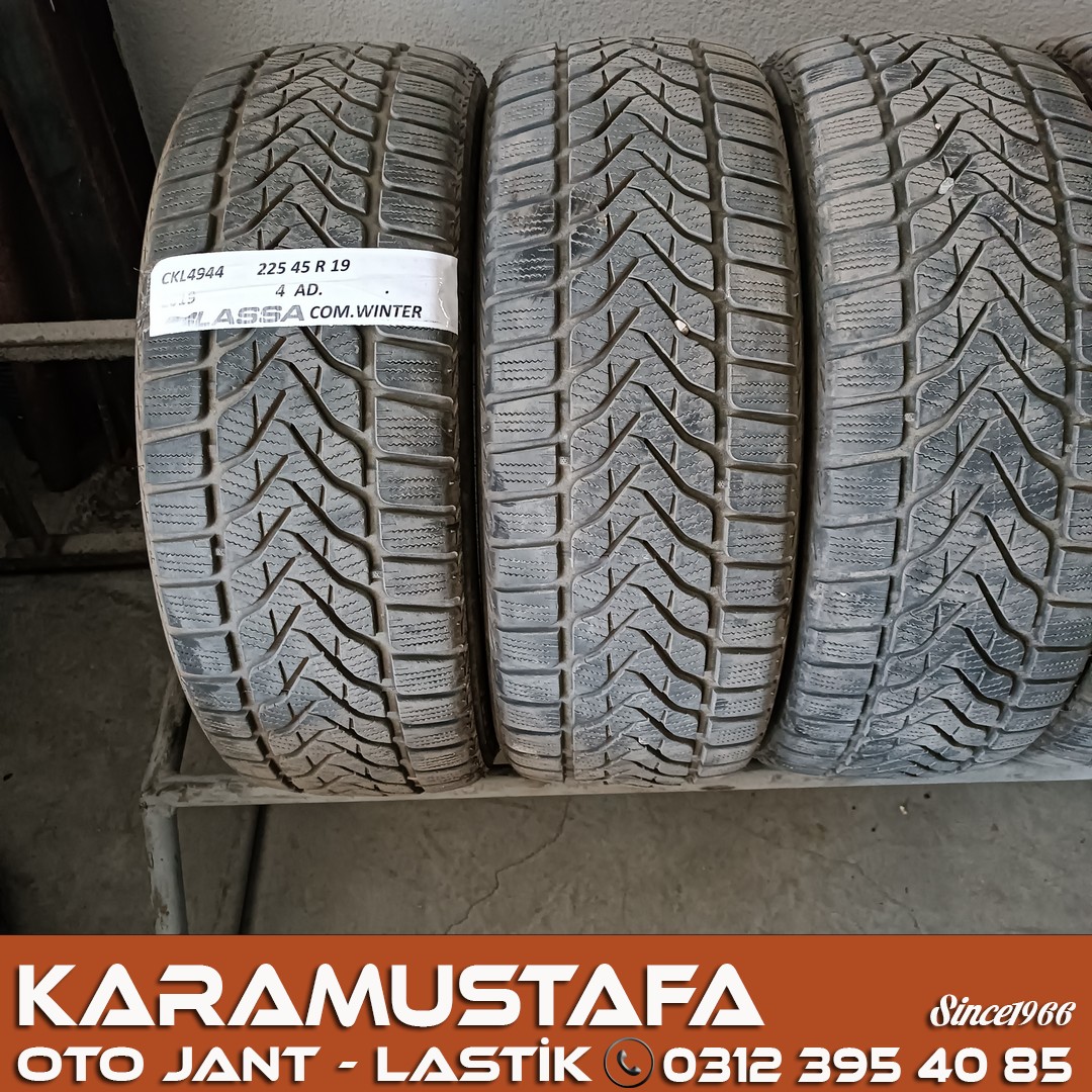 225 45 R 19 LASSA COMP WINTER 96V * 2019 * 4 ADET * CKL4944