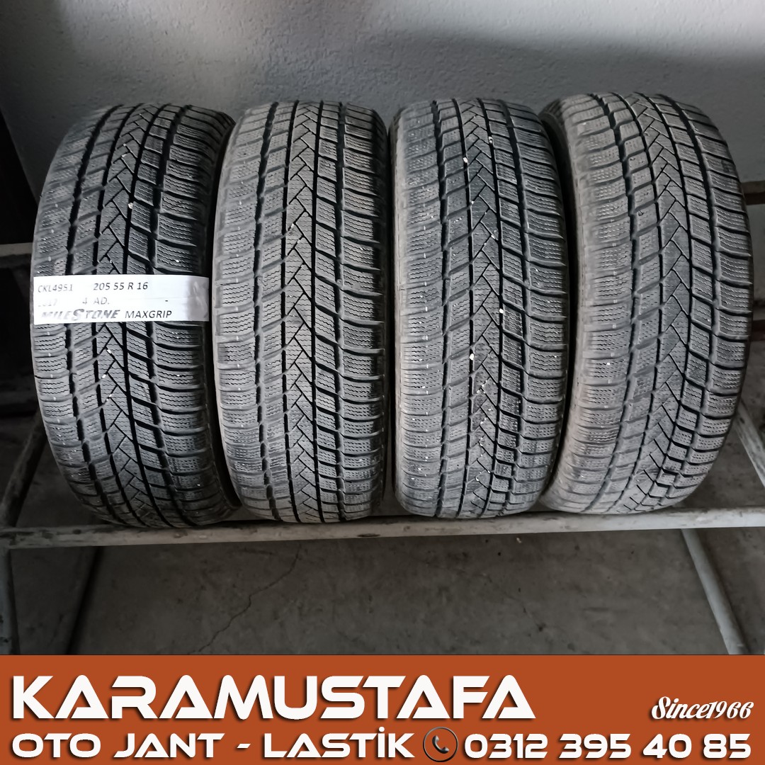 205 55 R 16 MILESTONE MAXGRIP 91H * 2017 * 4 ADET * CKL4951