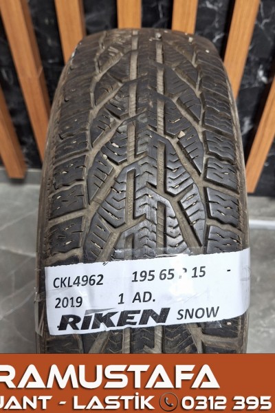 195 65 R 15 RIKEN SNOW 95T * 2019 * 1 ADET * CKL4962