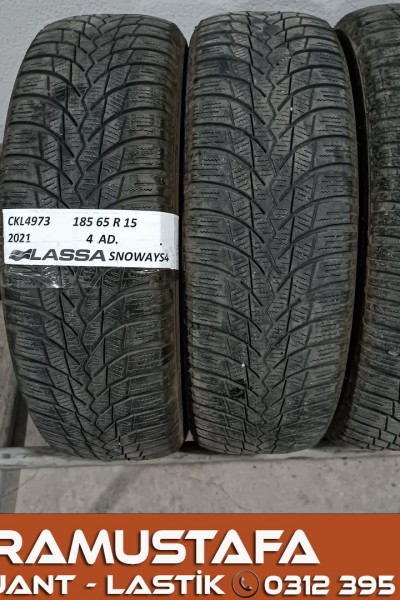 185 65 R 15 LASSA SNOWAYS4 88T * 2021 * 4 ADET * CKL4973
