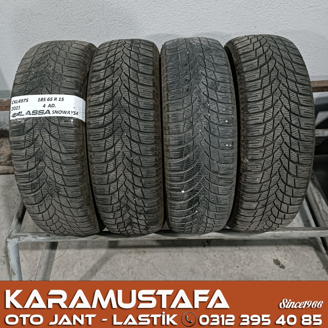 185 65 R 15 LASSA SNOWAYS4 88T * 2021 * 4 ADET * CKL4975