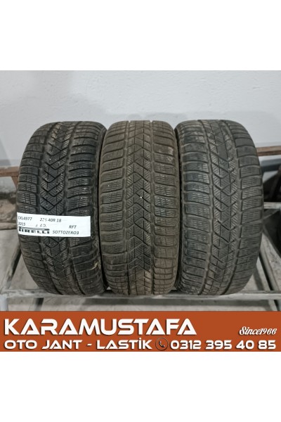 225 40 R 18 PIRELLI SOTTOZERO3 RFT 92V * 2015 * 3 ADET * CKL4977
