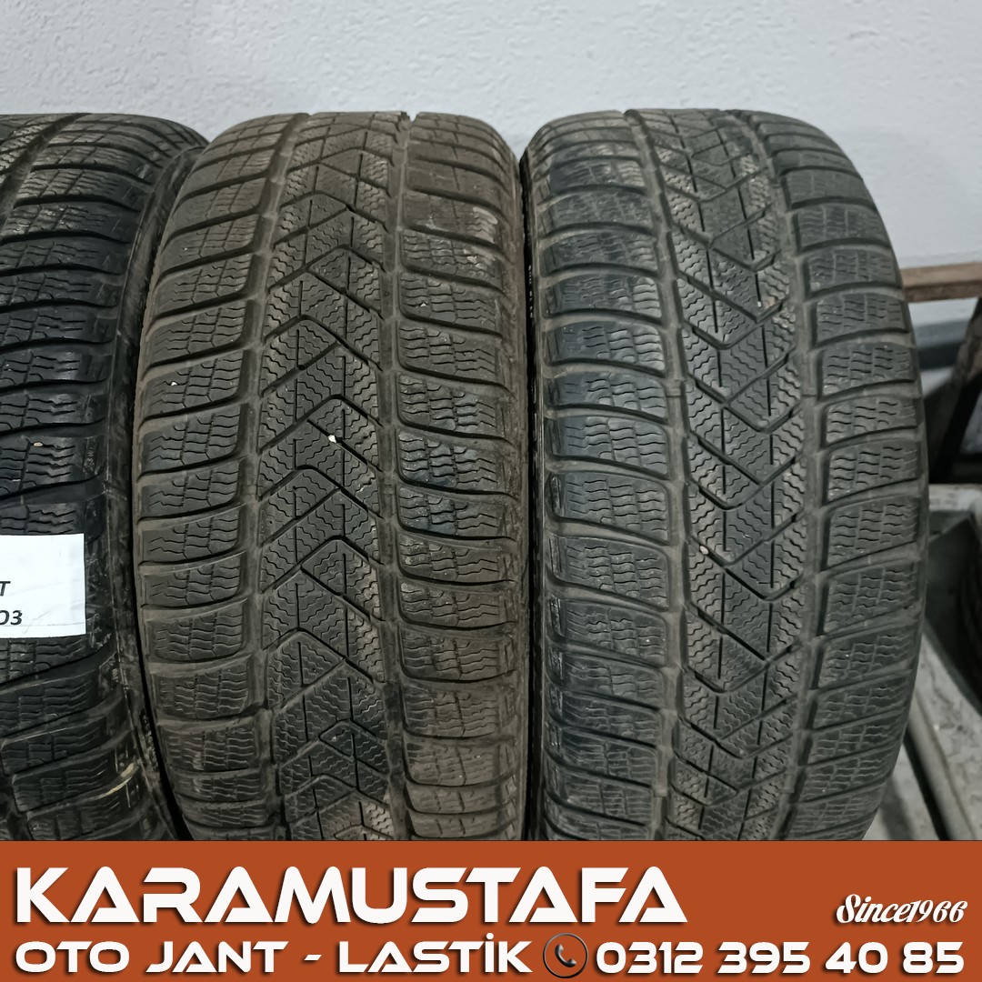 225 40 R 18 PIRELLI SOTTOZERO3 RFT 92V * 2015 * 3 ADET * CKL4977
