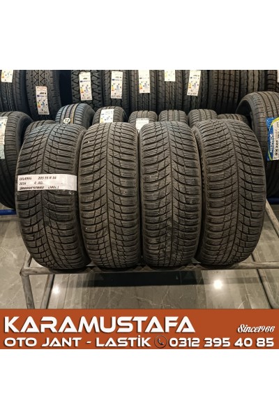 205 55 R 16 BRIDGESTONE LM001 91H * 2016 * 4 ADET * CKL4995