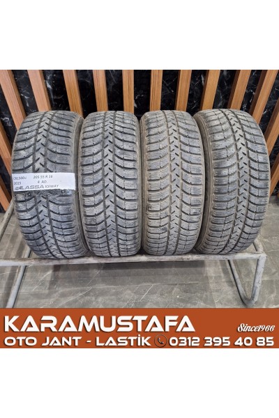 205 55 R 16 LASSA ICEWAYS 91T * 2015 * 4 ADET * CKL5004