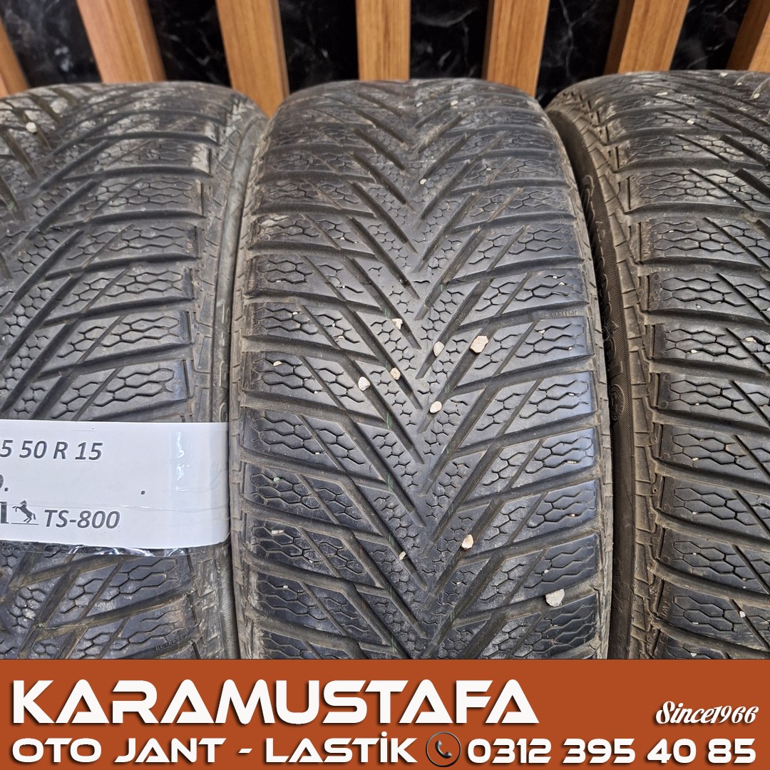 195 50 R 15 CONTINENTAL TS800 82T * 2012 * 3 ADET * CKL5006