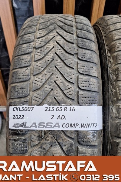 215 65 R 16 LASSA CW2 98V * 2022 * 2 ADET * CKL5007