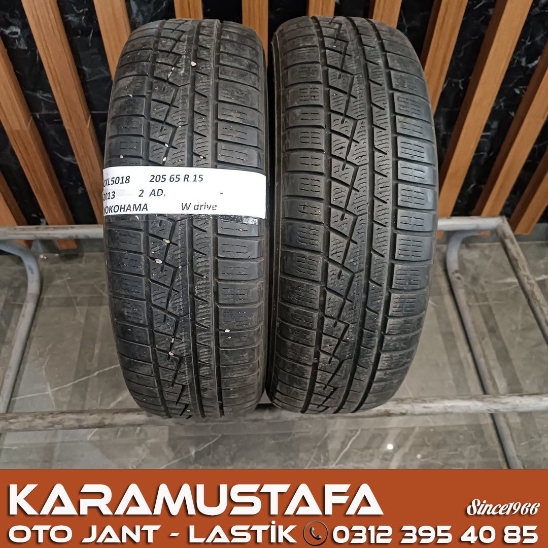 205 65 R 15 YOKOHOMA W DRIVE 94T * 2013 * 2 ADET * CKL5018