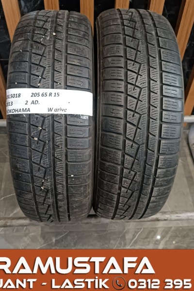 205 65 R 15 YOKOHOMA W DRIVE 94T * 2013 * 2 ADET * CKL5018