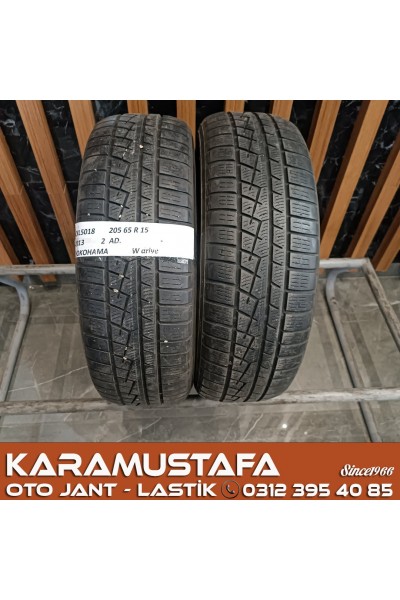 205 65 R 15 YOKOHOMA W DRIVE 94T * 2013 * 2 ADET * CKL5018