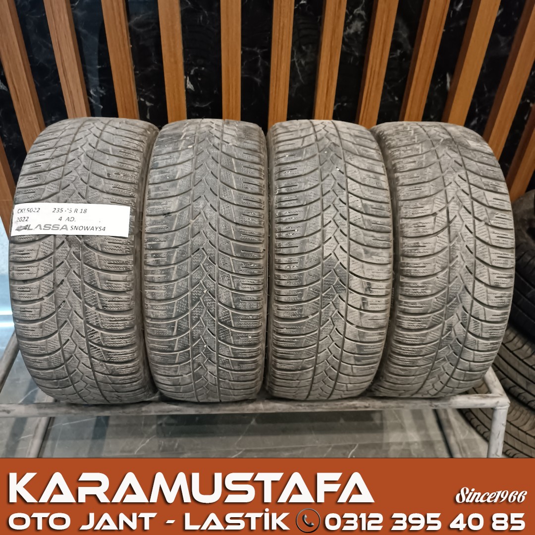 235 45 R 18 LASSA SNOWAYS4 98V * 2022 * 4 ADET * CKL5022