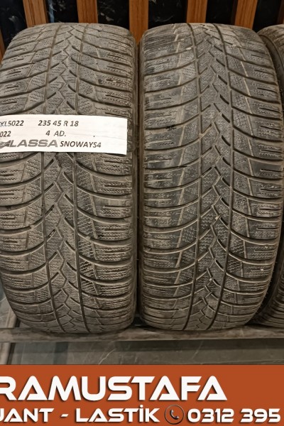 235 45 R 18 LASSA SNOWAYS4 98V * 2022 * 4 ADET * CKL5022