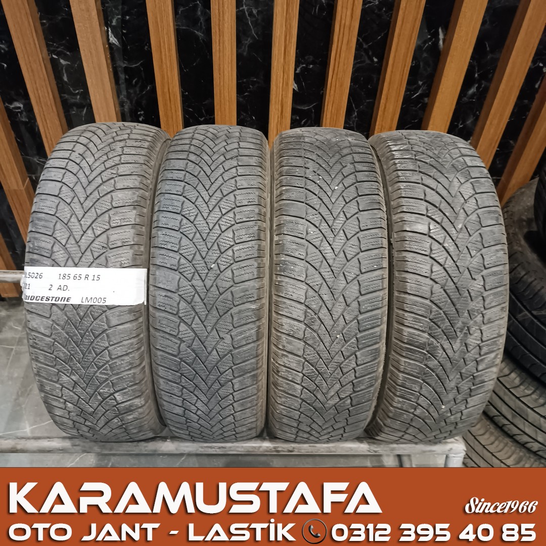 185 65 R 15 BRIDGESTONE LM005 88T * 2021 * 4 ADET * CKL5026