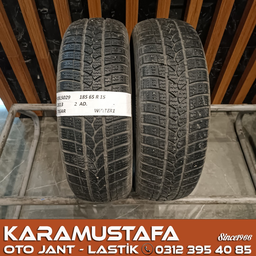 185 65 R 15 TIGAR WINTER1 88T * 2013 * 2 ADET * CKL5029