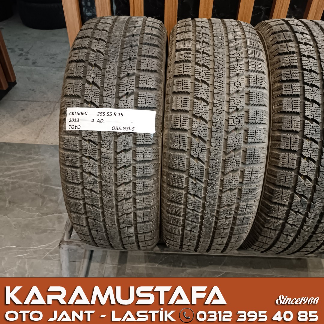 255 55 R 19 TOYO OGSİ5 111H * 2013 * 4 ADET * CKL5060