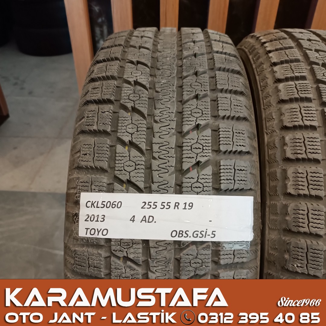 255 55 R 19 TOYO OGSİ5 111H * 2013 * 4 ADET * CKL5060