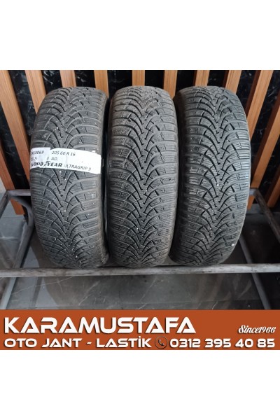 205 60 R 16 GOODYEAR UG9 92H * 2015 * 3 ADET * CKL5069