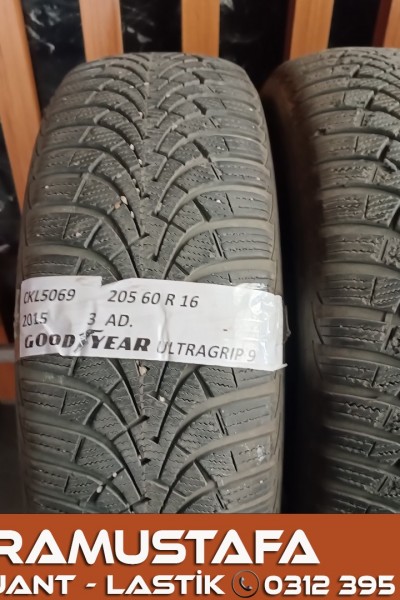 205 60 R 16 GOODYEAR UG9 92H * 2015 * 3 ADET * CKL5069