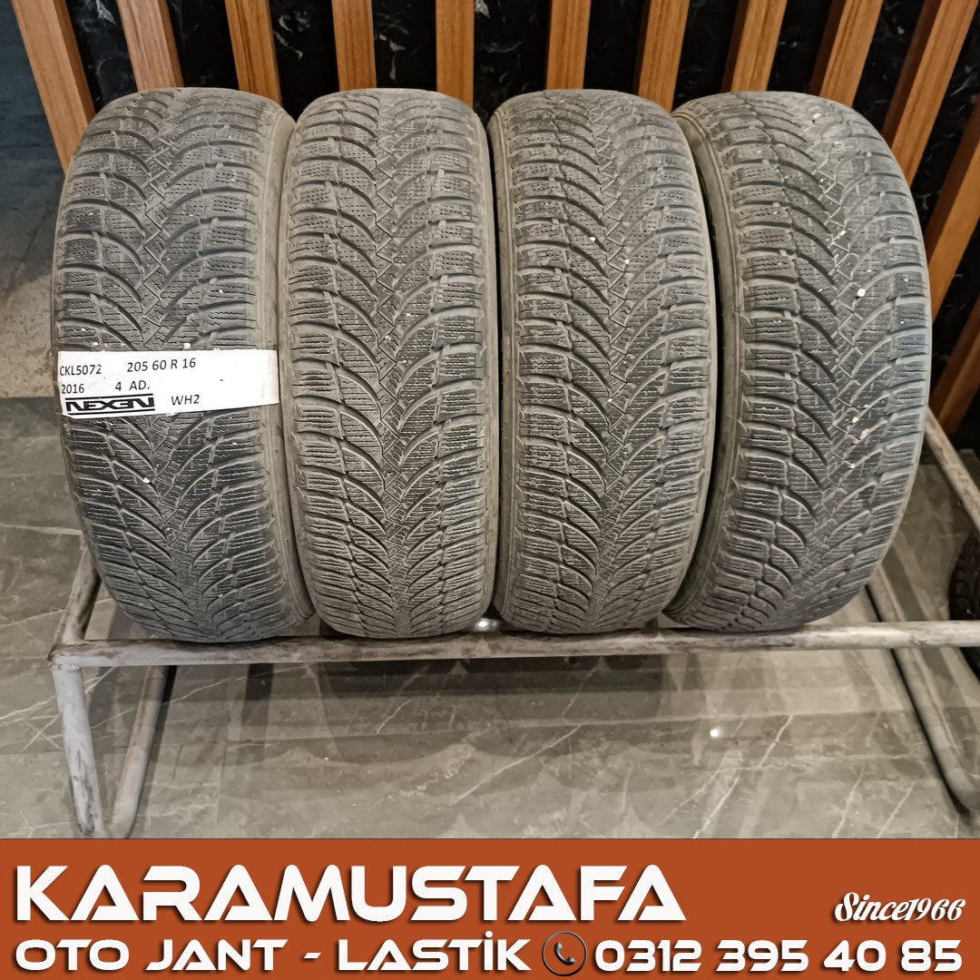 205 60 R 16 NEXEN WH2 92H * 2016 * 4 ADET * CKL5072