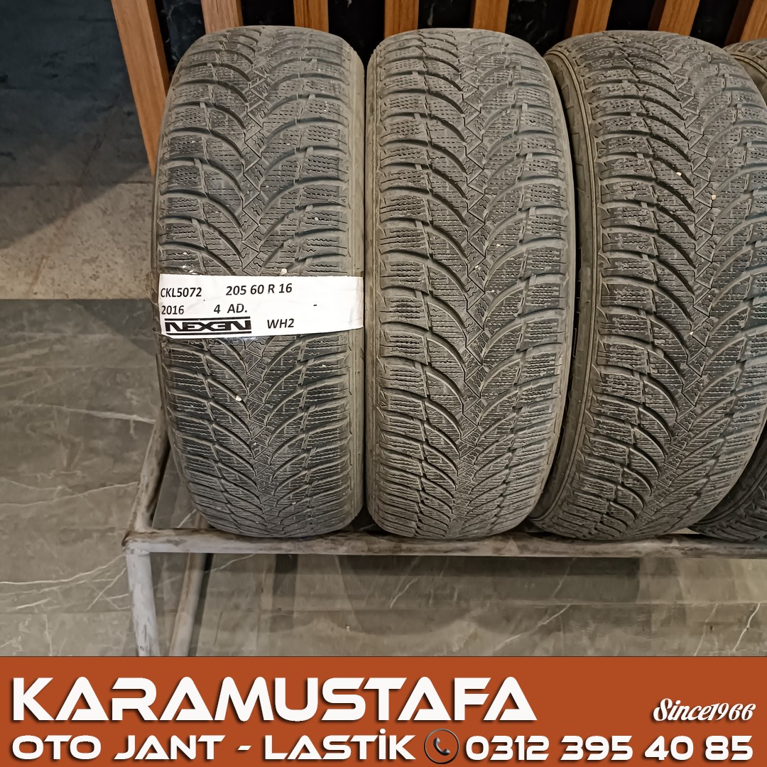 205 60 R 16 NEXEN WH2 92H * 2016 * 4 ADET * CKL5072