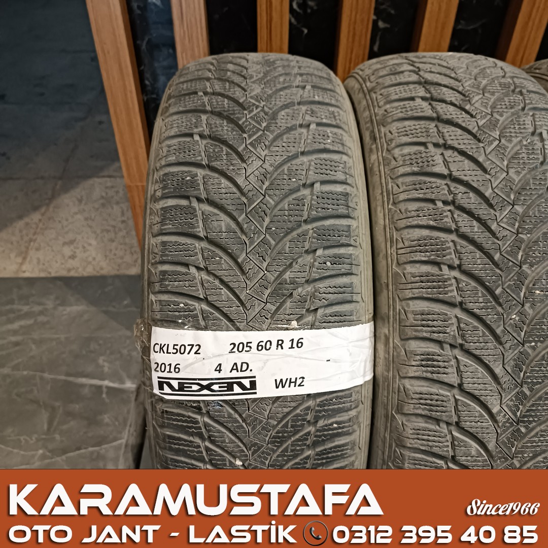 205 60 R 16 NEXEN WH2 92H * 2016 * 4 ADET * CKL5072