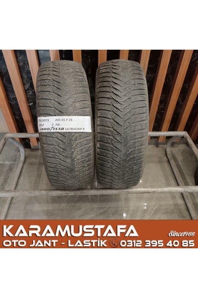205 55 R 16 GOODYEAR UG8 91T * 2012 * 2 ADET * CKL5073