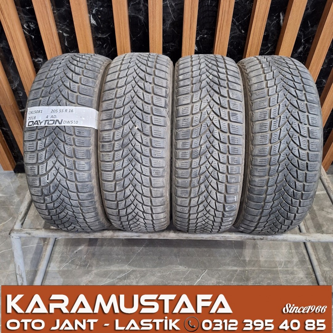 205 55 R 16 DAYTON DW510 91H * 2018 * 4 ADET * CKL5081