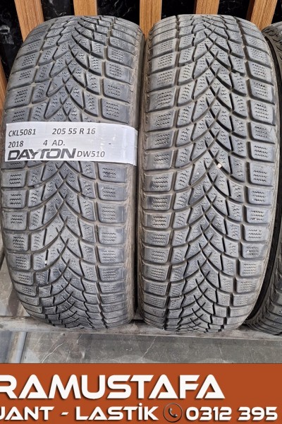 205 55 R 16 DAYTON DW510 91H * 2018 * 4 ADET * CKL5081