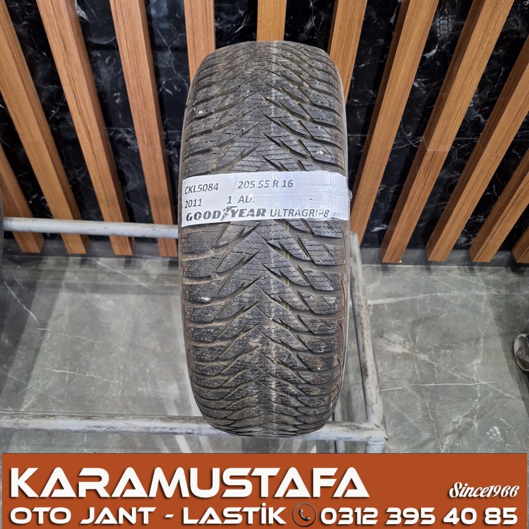 205 55 R 16 GOODYEAR UG8 * 91H* * 2011 * 1 ADET * CKL5084