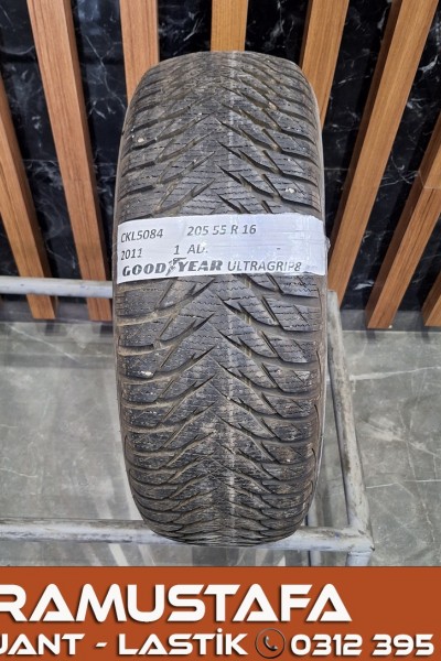 205 55 R 16 GOODYEAR UG8 * 91H* * 2011 * 1 ADET * CKL5084