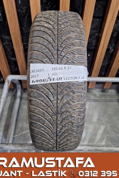 195 65 R 15 GOODYEAR VECTOR 4S * 95H * 2017 * 1  ADET * CKL5085