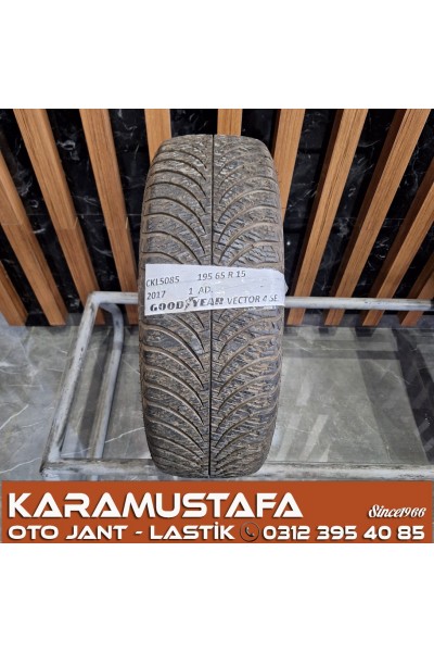 195 65 R 15 GOODYEAR VECTOR 4S * 95H * 2017 * 1  ADET * CKL5085