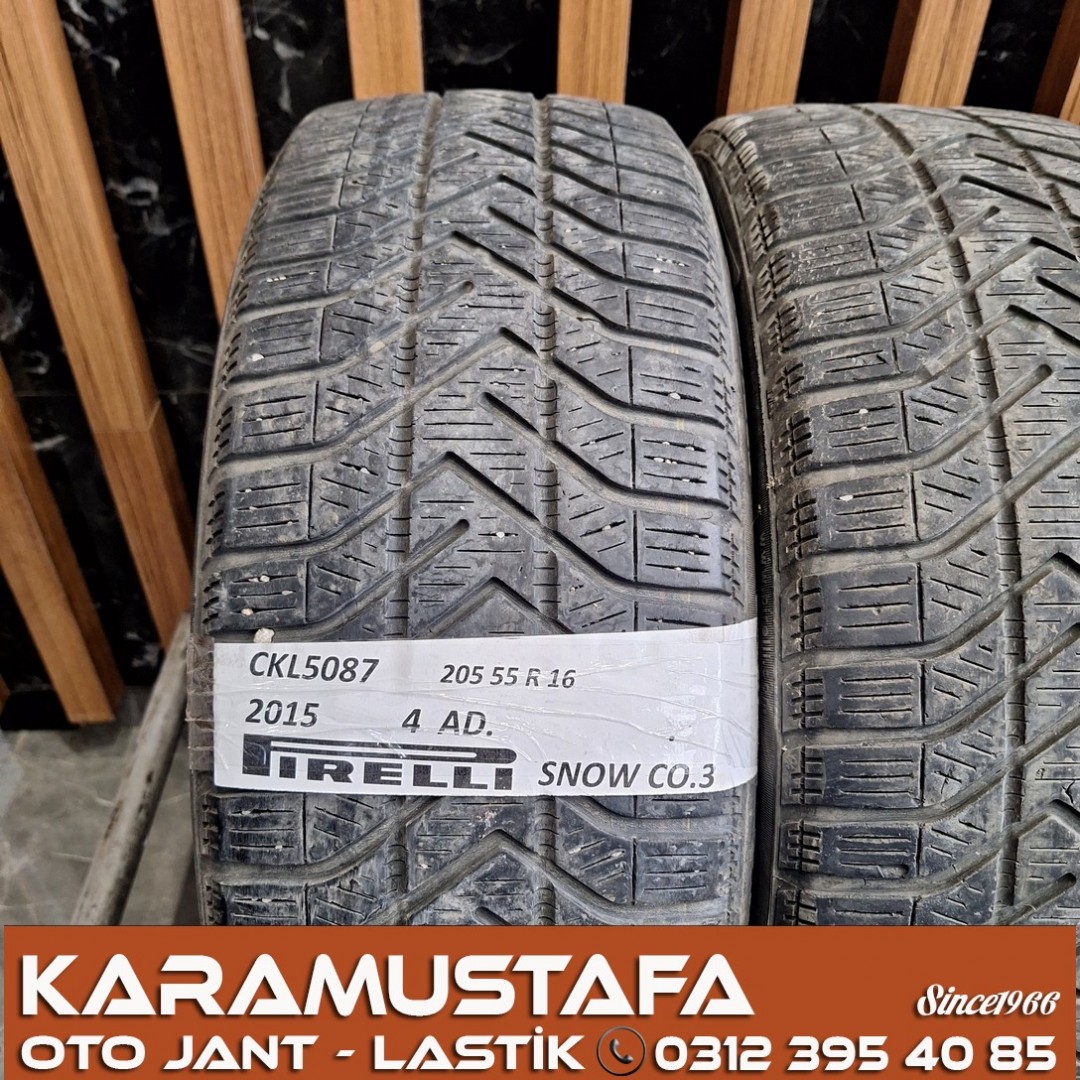 205 55 R 16 PIRELLI SG3 91H * 2015 * 4 ADET * CKL5087