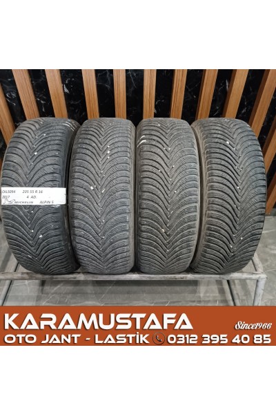 205 55 R 16 MICHELIN ALPIN5 91T * 2017 * 4 ADET * CKL5094