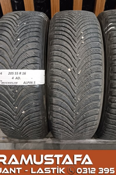205 55 R 16 MICHELIN ALPIN5 91T * 2017 * 4 ADET * CKL5094